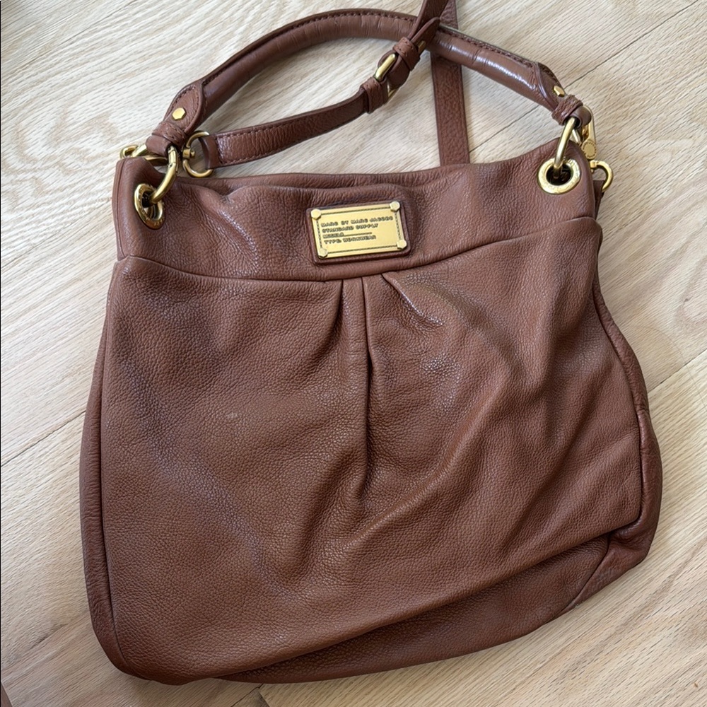 Marc by Marc Jacobs Tan Leather Shoulder Bag